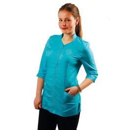 Tikima Aleria – חולצה למניעת הרטבות בזמן המקלחת – טורקיז