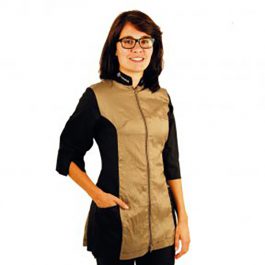 Tikima Caprezo – חולצה למניעת הרטבות בזמן המקלחת – זהב / שחור