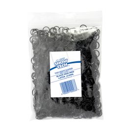 Show Tech – גומיות לטקס לקוקו / פפיונים – שחור