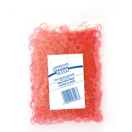 Show Tech – גומיות לטקס לקוקו / פפיונים – אדום