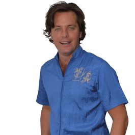 Tikima Vico – חולצה למניעת הרטבות בזמן המקלחת – כחול