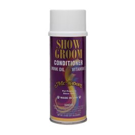 Mr. Groom – תרסיס הברשה לפיניש (גם לפני תערוכה)