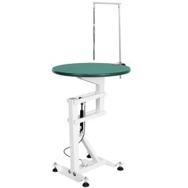 Show Tech – Groom X – שולחן מתכוונן עם לחץ אויר קטן עגול