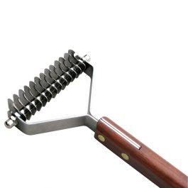 Show Tech – סכין למריטת פרווה תחתונה לכלבים – XL – גס 13 להבים