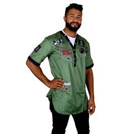 Tikima Figarino – חולצה למניעת הרטבות בזמן המקלחת – חאקי (ירוק)