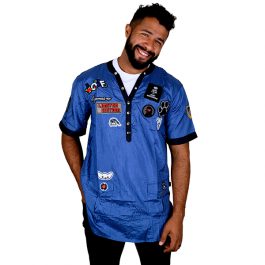 Tikima Figarino – חולצה למניעת הרטבות בזמן המקלחת – כחול