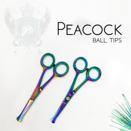 Ashley Craig – מספרים קצה מעוגל ישרות '4.5 Peacock