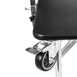 ARTERO – שולחן מתקפל עם מוט ריסון (ידית נשיאה) וגלגלים EXPO TABLE WHEELS ARM PULL