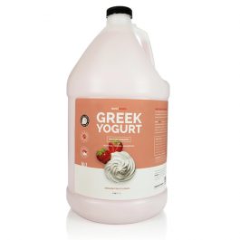 Bark2Basics – גלון שמפו לחיזוק הפרווה ולהחדרת לחות Strawberry Cream Greek Yogurt Dog Shampoo